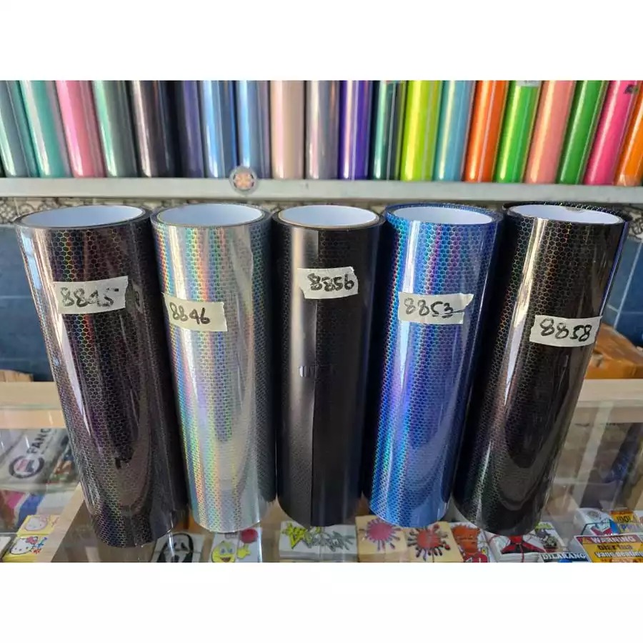 Decofix Hybrid Transparan Honeycomb