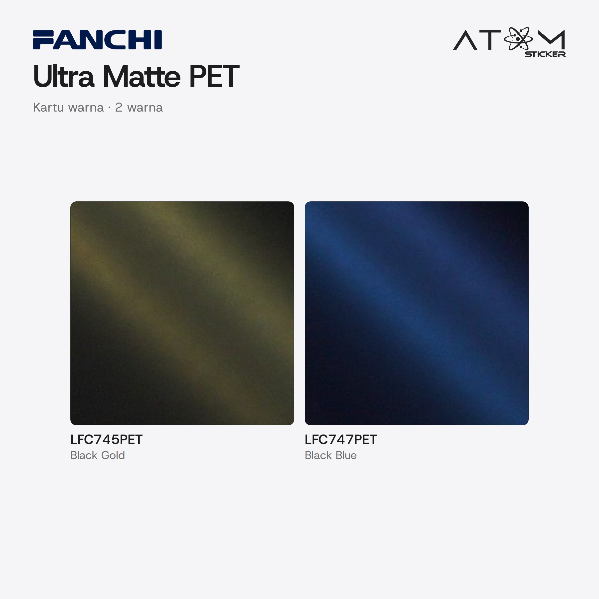 Fanchi Ultra Matte PET