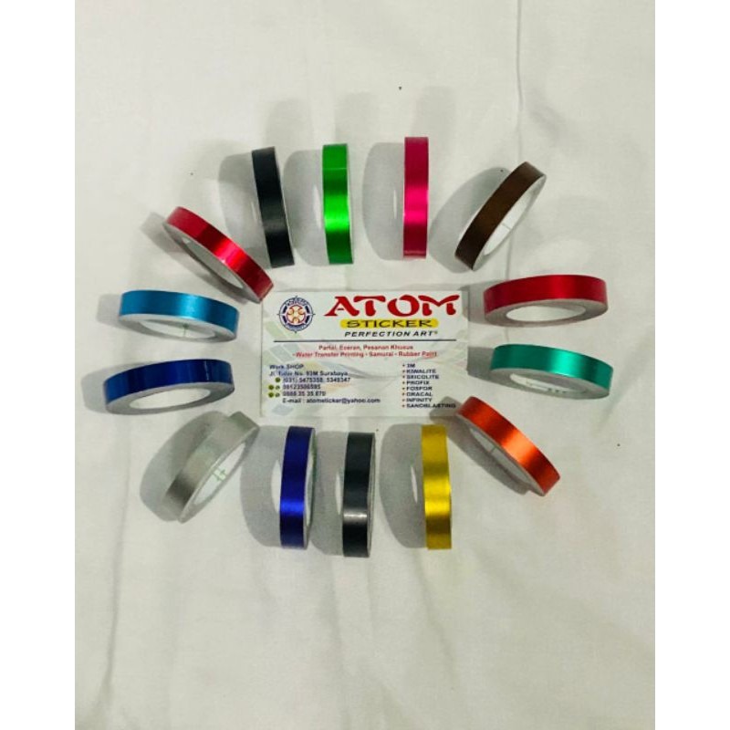 List Velg Metallic Matte